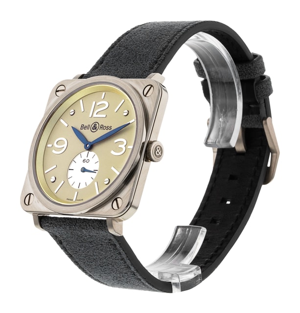 Bell and Ross BRS White Gold Image 2